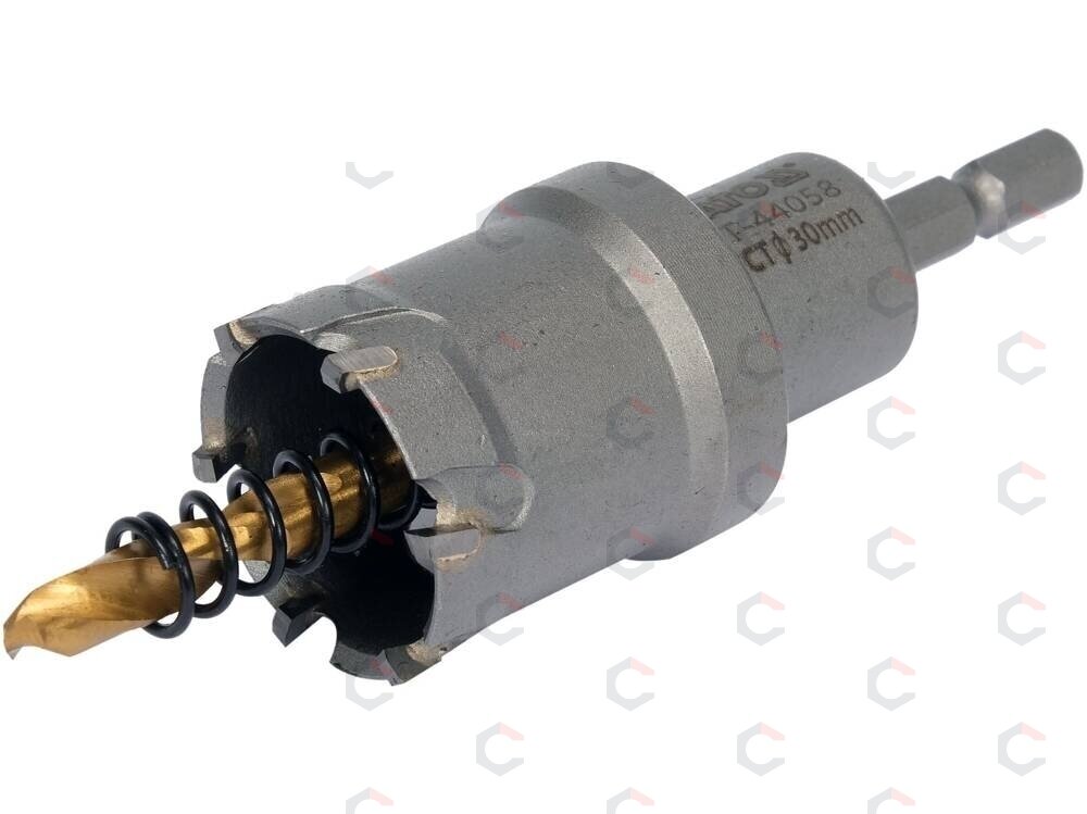 Skylių pjūklas / grąžtas metalui TCT | 30 mm (YT-44058) 1 Skylių pjūklas / grąžtas metalui TCT | 30 mm (YT-44058) 1