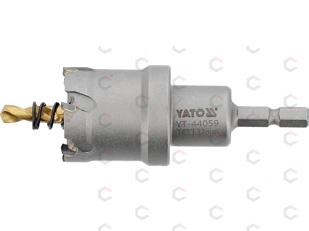 Skylių pjūklas / grąžtas metalui TCT | 32 mm (YT-44059) Skylių pjūklas / grąžtas metalui TCT | 32 mm (YT-44059)