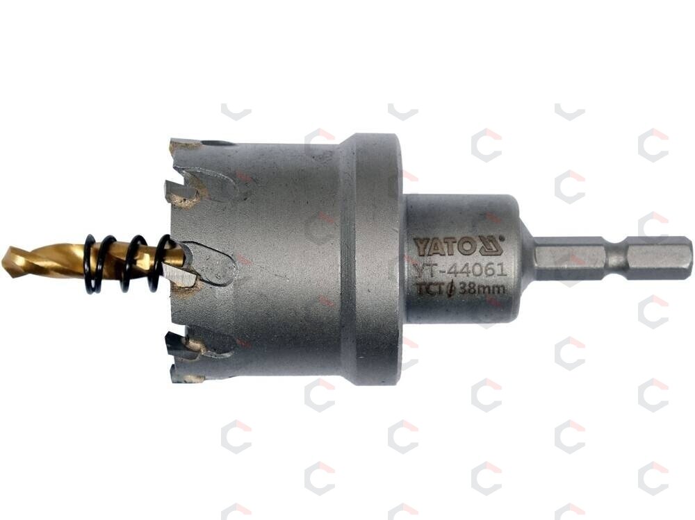 Skylių pjūklas / grąžtas metalui TCT | 40 mm (YT-44062) Skylių pjūklas / grąžtas metalui TCT | 40 mm (YT-44062)