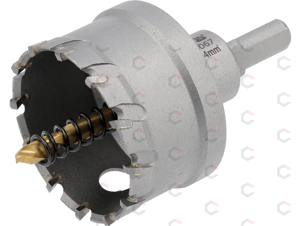 Skylių pjūklas / grąžtas metalui TCT | 54 mm (YT-44067) 1