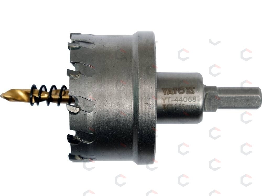 Skylių pjūklas / grąžtas metalui TCT | 55 mm (YT-44068) Skylių pjūklas / grąžtas metalui TCT | 55 mm (YT-44068)