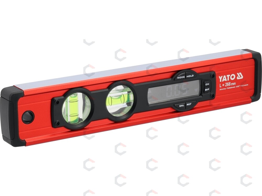 Skaitmeninis mini gulsčiukas magnetinis | 10,5′/268 mm (YT-30396) Skaitmeninis mini gulsčiukas magnetinis | 10,5′/268 mm (YT-30396)