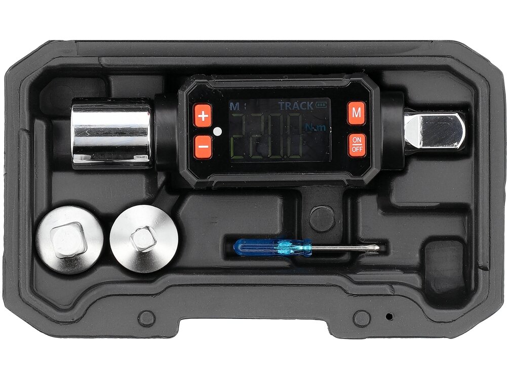 Skaitmeninio sukimo momento adapterio rinkinys | 1/2" | 20–220 Nm | ±2 % (YT-07534) 1 Skaitmeninio sukimo momento adapterio rinkinys | 1/2" | 20–220 Nm | ±2 % (YT-07534) 1