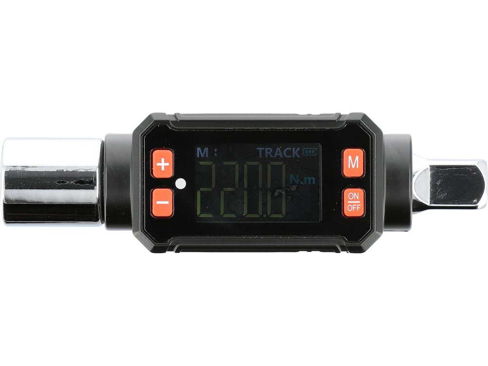 Skaitmeninio sukimo momento adapterio rinkinys | 1/2" | 20–220 Nm | ±2 % (YT-07534) 2 Skaitmeninio sukimo momento adapterio rinkinys | 1/2" | 20–220 Nm | ±2 % (YT-07534) 2