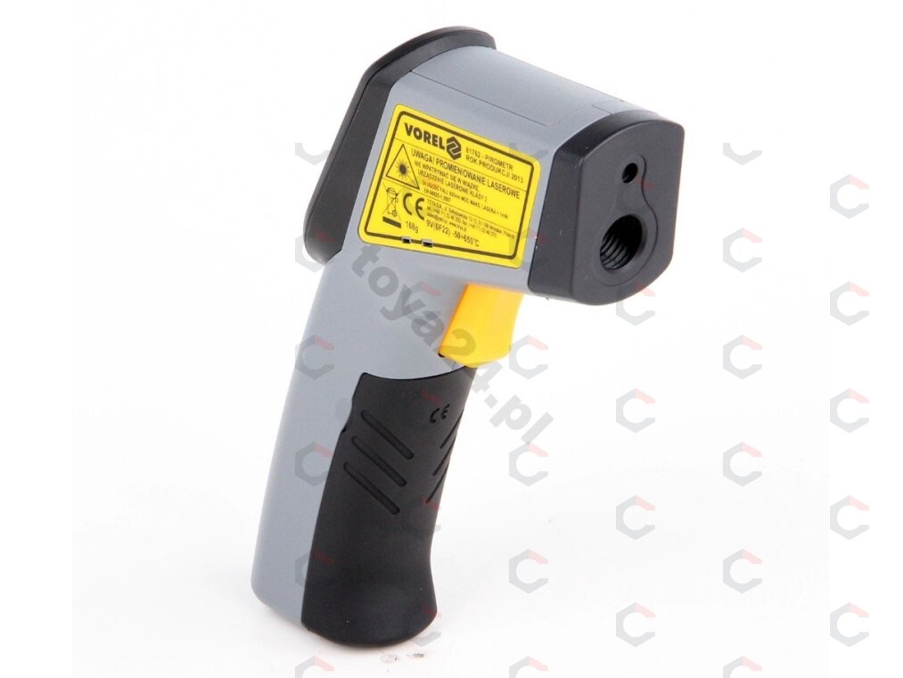 Skaitmeninis lazerinis termometras | Nuo -50 iki 650 ° C (81762) 6 Skaitmeninis lazerinis termometras | Nuo -50 iki 650 ° C (81762) 6