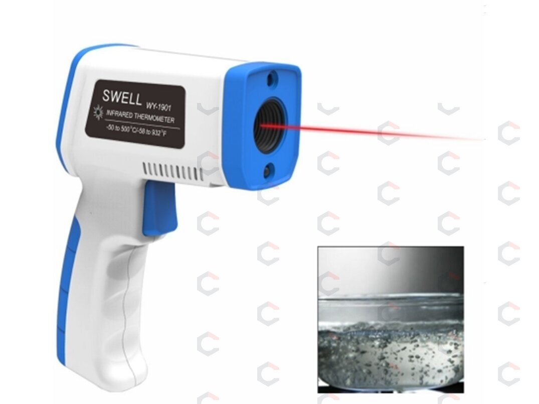 Skaitmeninis lazerinis termometras / pirometras | LCD ekranas | -50C+500C (TG1901) 2 Skaitmeninis lazerinis termometras / pirometras | LCD ekranas | -50C+500C (TG1901) 2
