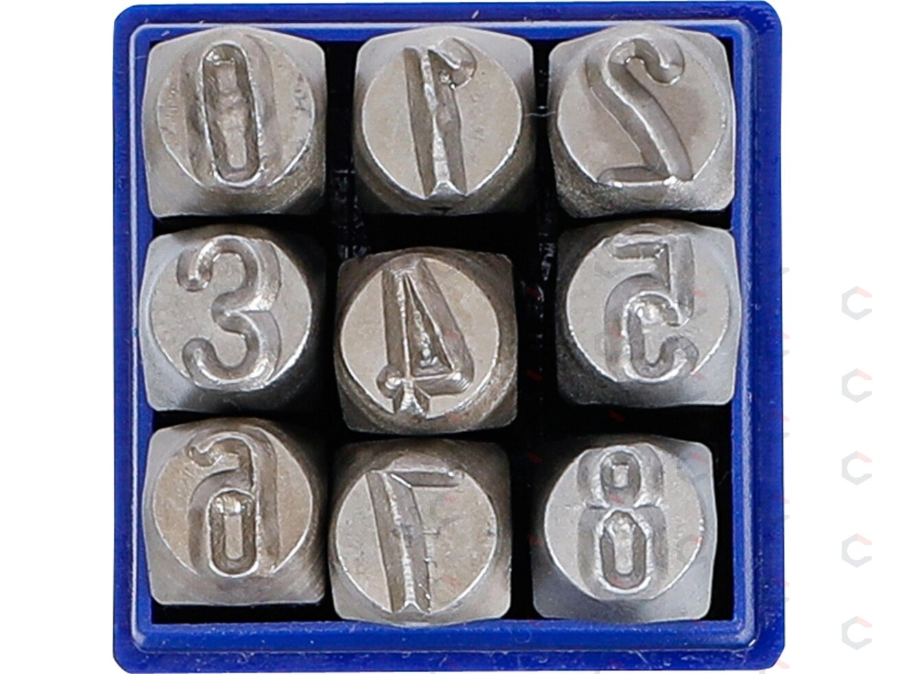 Skaičių išmušėjų rinkinys | 10 mm (3039) 1 Skaičių išmušėjų rinkinys | 10 mm (3039) 1