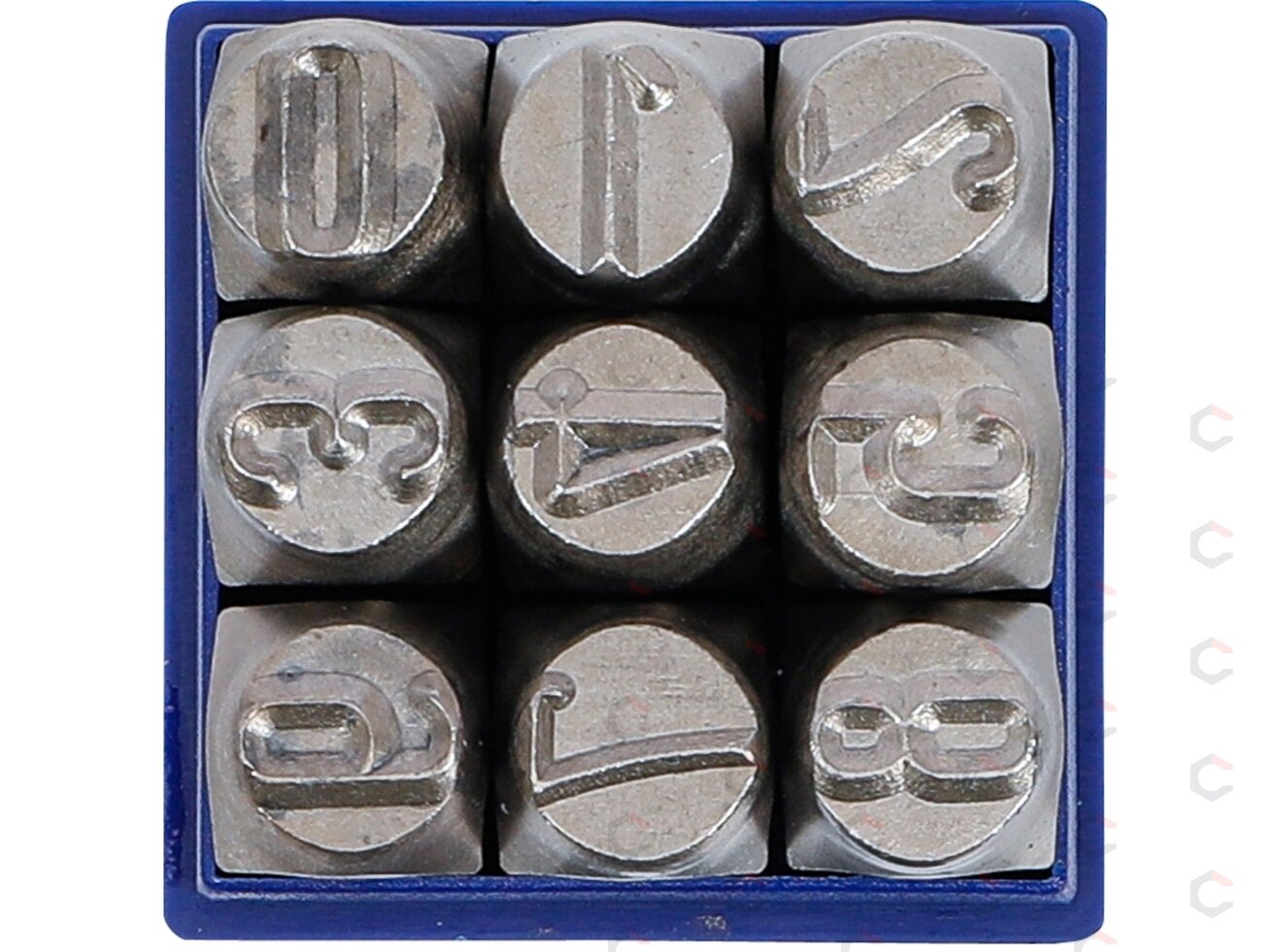 Skaičių išmušėjų rinkinys | 12 mm (3040) 1 Skaičių išmušėjų rinkinys | 12 mm (3040) 1