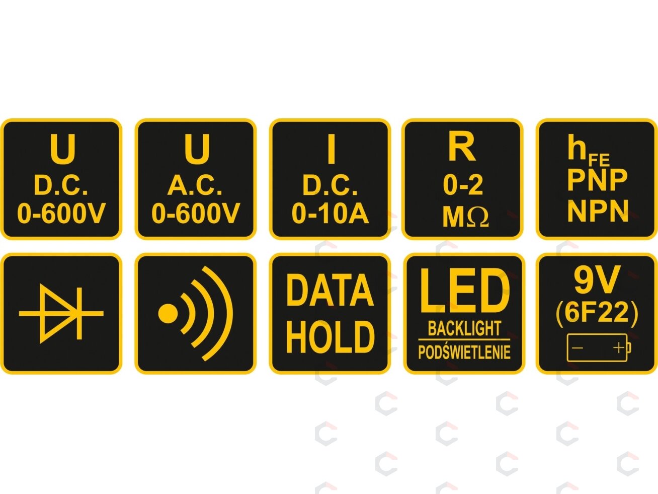 Skaitmeninis multimetras | 0–600 V | 0–10 A (81773) 3 Skaitmeninis multimetras | 0–600 V | 0–10 A (81773) 3