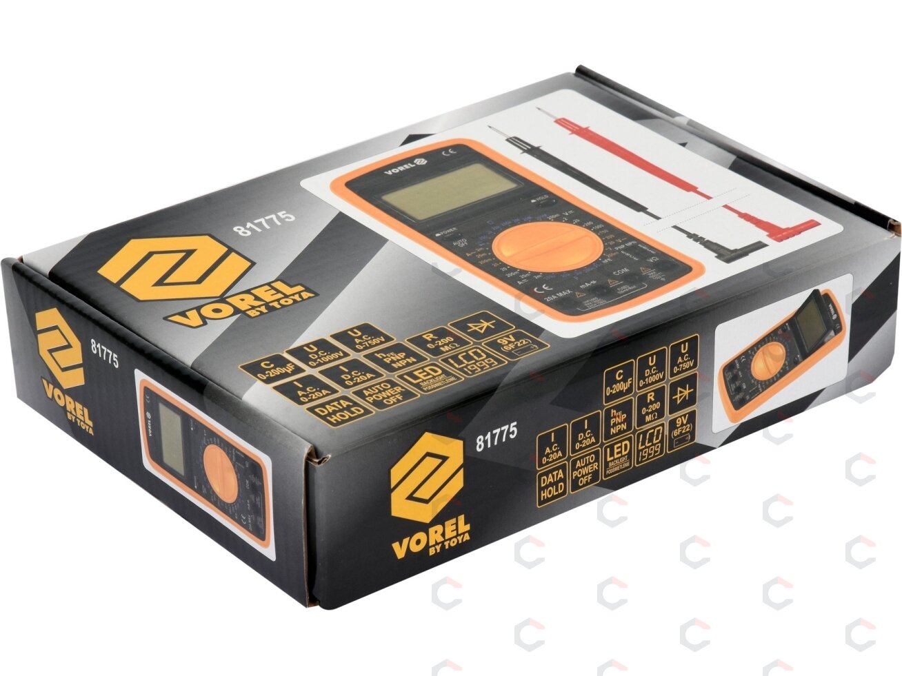 Skaitmeninis daugiafunkcis multimetro testeris | LCD ekranas | AUTO-OFF (81775) 3 Skaitmeninis daugiafunkcis multimetro testeris | LCD ekranas | AUTO-OFF (81775) 3