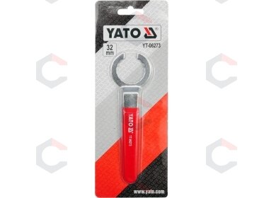 Skremulio įtempimo raktas 32 mm, 12-kampų AUDI/VW (YT-06273) 1 Skremulio įtempimo raktas 32 mm, 12-kampų AUDI/VW (YT-06273) 1