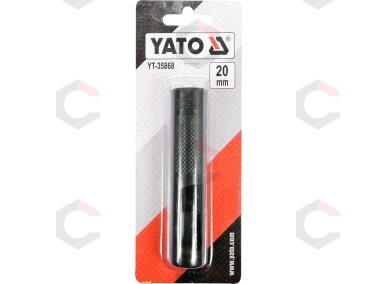 Skylių išmušėjas odoje, gumoje ir kt. 20mm (YT-35868) 1