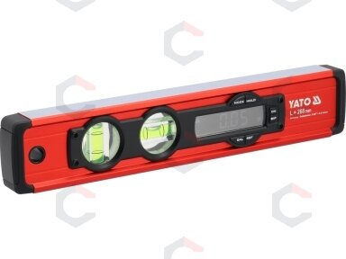Skaitmeninis mini gulsčiukas magnetinis | 10,5′/268 mm (YT-30396)