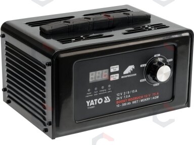 Skaitmeninis pakrovėjas DC 12V 15A / DC 24V 7.5A su 75AMP | užvedimo funkcija (YT-83051)