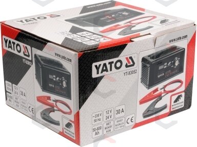 Skaitmeninis pakrovėjas DC 12V 30A / DC 24V 15A su 150AMP | užvedimo funkcija (YT-83052)
