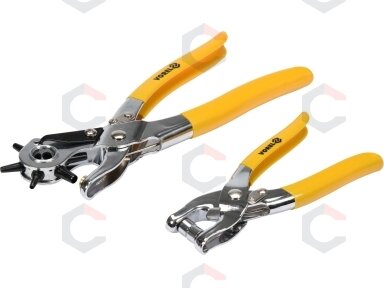 Skylių darymo ir kniedijimo replių rinkinys su kniedėmis | 100 vnt (43603) Skylių darymo ir kniedijimo replių rinkinys su kniedėmis | 100 vnt (43603)
