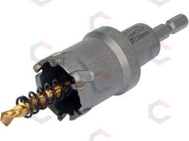 Skylių pjūklas / grąžtas metalui TCT | 29 mm (YT-44057) Skylių pjūklas / grąžtas metalui TCT | 29 mm (YT-44057)