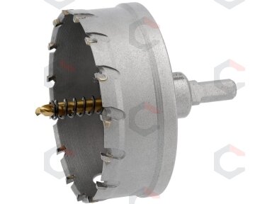 Skylių pjūklas / grąžtas metalui TCT | 90 mm (YT-44073) Skylių pjūklas / grąžtas metalui TCT | 90 mm (YT-44073)