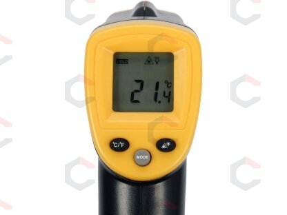 Skaitmeninis lazerinis termometras | LCD ekranas | -50C + 380C (84400) 1 Skaitmeninis lazerinis termometras | LCD ekranas | -50C + 380C (84400) 1