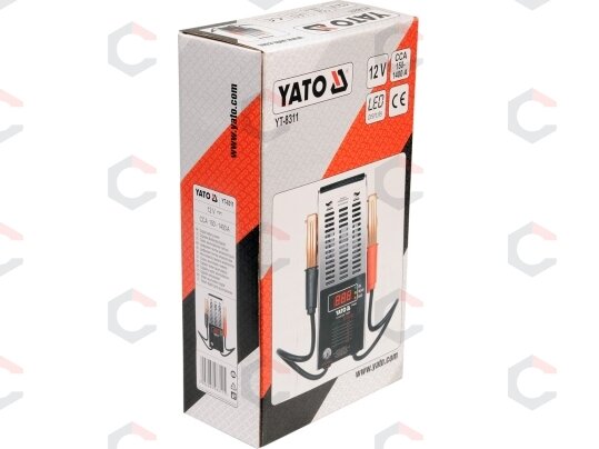 Skaitmeninis akumuliatorių testeris | 12 V | 150–1400 A CCA (YT-8311) 4 Skaitmeninis akumuliatorių testeris | 12 V | 150–1400 A CCA (YT-8311) 4