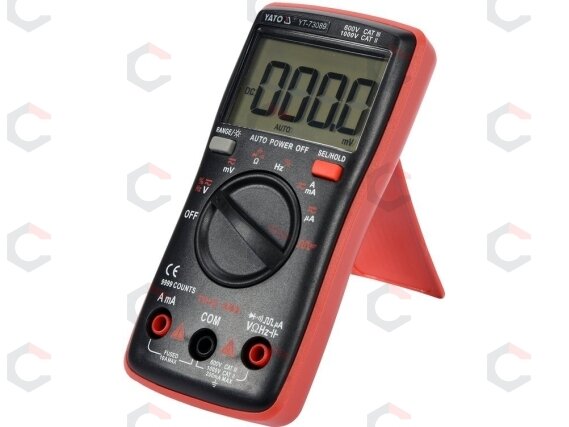 Skaitmeninis multimetras | TRUE RMS | automatinis diapazono parinkimas (YT-73089) 2 Skaitmeninis multimetras | TRUE RMS | automatinis diapazono parinkimas (YT-73089) 2