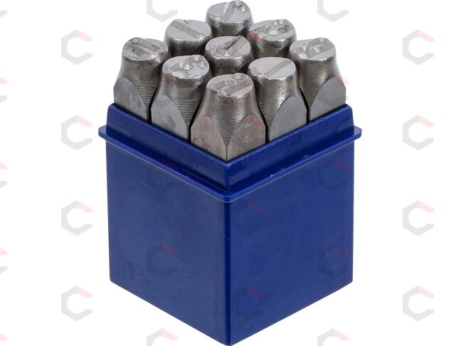 Skaičių išmušėjų rinkinys | 12 mm (3040) 2 Skaičių išmušėjų rinkinys | 12 mm (3040) 2