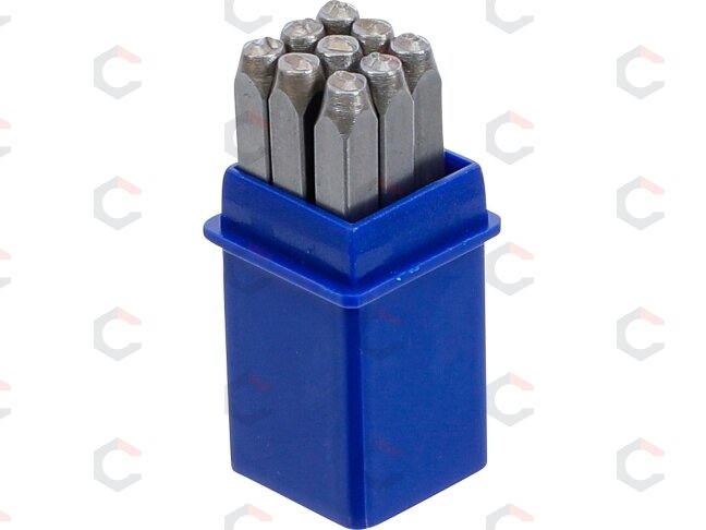Skaičių išmušėjų rinkinys | 3 mm (3033) 2 Skaičių išmušėjų rinkinys | 3 mm (3033) 2
