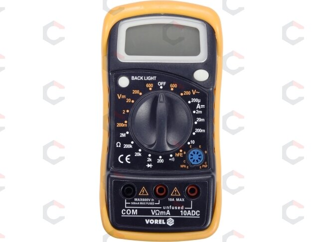 Skaitmeninis multimetras | 0–600 V | 0–10 A (81773) Skaitmeninis multimetras | 0–600 V | 0–10 A (81773)