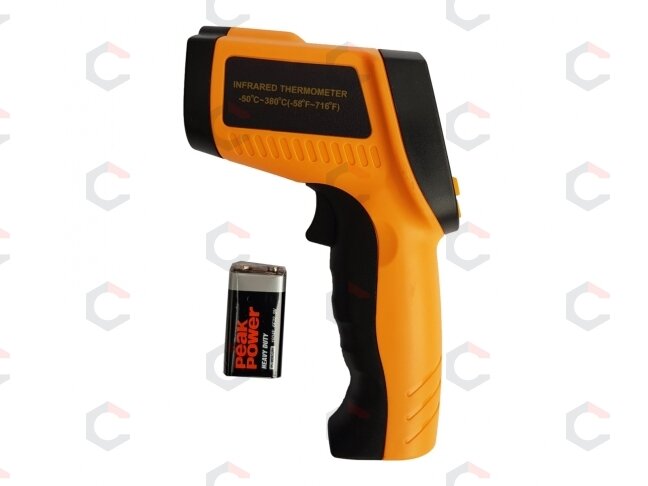 Skaitmeninis lazerinis termometras / termovizorius | Nuo -50 iki 380°C (WH380) 3 Skaitmeninis lazerinis termometras / termovizorius | Nuo -50 iki 380°C (WH380) 3