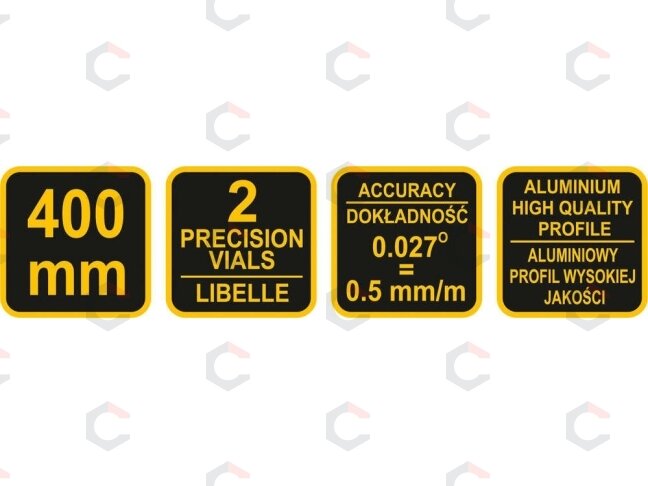 Skaitmeninis LCD gulščiukas su vandens lygiu | 400 mm (17570) 4 Skaitmeninis LCD gulščiukas su vandens lygiu | 400 mm (17570) 4