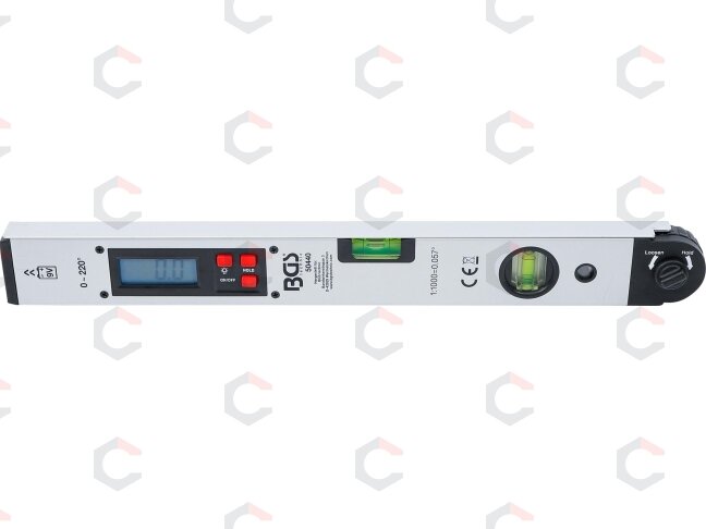 Skaitmeninis LCD gulščiukas su vandens lygiu | 450 mm (50440) 2