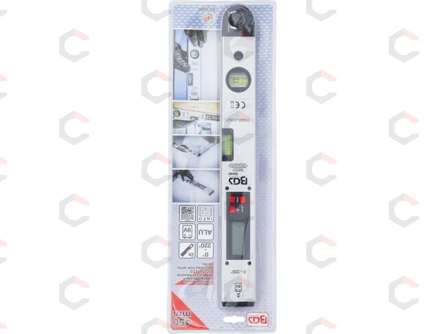 Skaitmeninis LCD gulščiukas su vandens lygiu | 450 mm (50440) 9