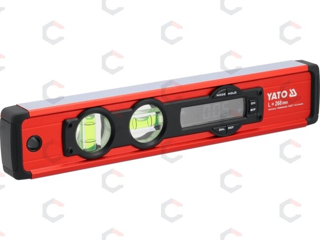 Skaitmeninis mini gulsčiukas magnetinis | 10,5′/268 mm (YT-30396) Skaitmeninis mini gulsčiukas magnetinis | 10,5′/268 mm (YT-30396)