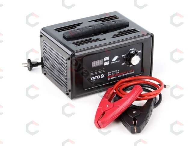Skaitmeninis pakrovėjas DC 12V 30A / DC 24V 15A su 150AMP | užvedimo funkcija (YT-83052) 8 Skaitmeninis pakrovėjas DC 12V 30A / DC 24V 15A su 150AMP | užvedimo funkcija (YT-83052) 8
