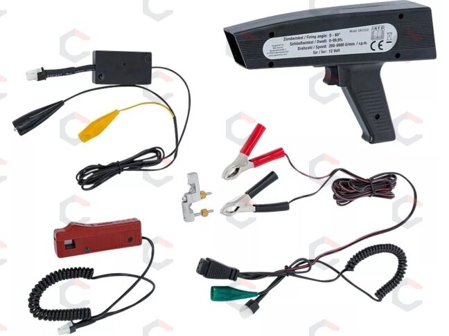 Skaitmeninis stroboskopinis pistoletas | benzininiams ir dyzeliniams varikliams (40107) 1 Skaitmeninis stroboskopinis pistoletas | benzininiams ir dyzeliniams varikliams (40107) 1