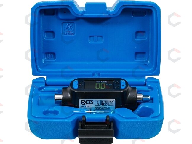 Skaitmeninis sukimo momento adapteris | 6.3 mm (1/4") | 6 - 30 Nm (70212) 2 Skaitmeninis sukimo momento adapteris | 6.3 mm (1/4") | 6 - 30 Nm (70212) 2