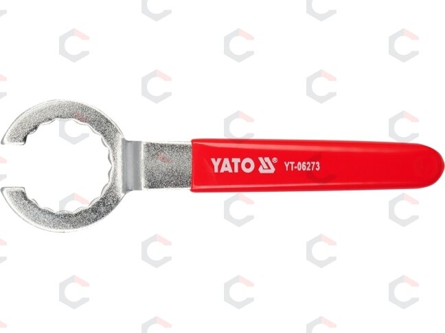 Skremulio įtempimo raktas 32 mm, 12-kampų AUDI/VW (YT-06273) Skremulio įtempimo raktas 32 mm, 12-kampų AUDI/VW (YT-06273)