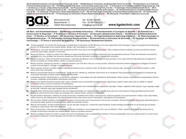 Skylių išmušėjų rinkinys | 2 - 22 mm | 15 vnt. (74570) 6 Skylių išmušėjų rinkinys | 2 - 22 mm | 15 vnt. (74570) 6