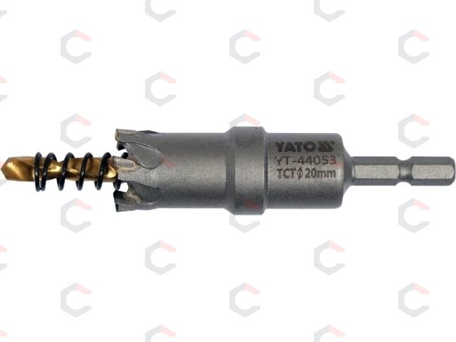 Skylių pjūklas / grąžtas metalui TCT | 20 mm (YT-44053) Skylių pjūklas / grąžtas metalui TCT | 20 mm (YT-44053)