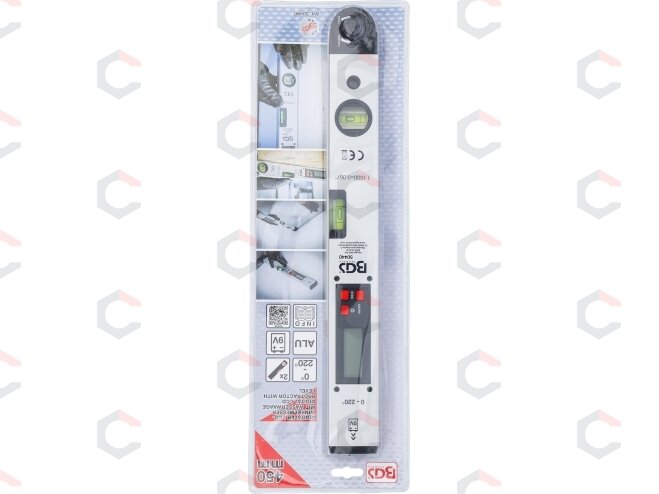 Skaitmeninis LCD gulščiukas su vandens lygiu | 450 mm (50440) 9 Skaitmeninis LCD gulščiukas su vandens lygiu | 450 mm (50440) 9