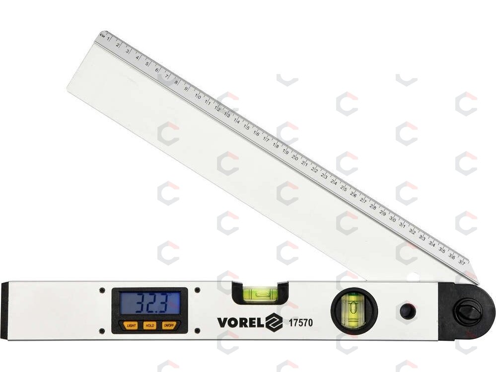 Skaitmeninis LCD gulščiukas su vandens lygiu | 400 mm (17570) Skaitmeninis LCD gulščiukas su vandens lygiu | 400 mm (17570)