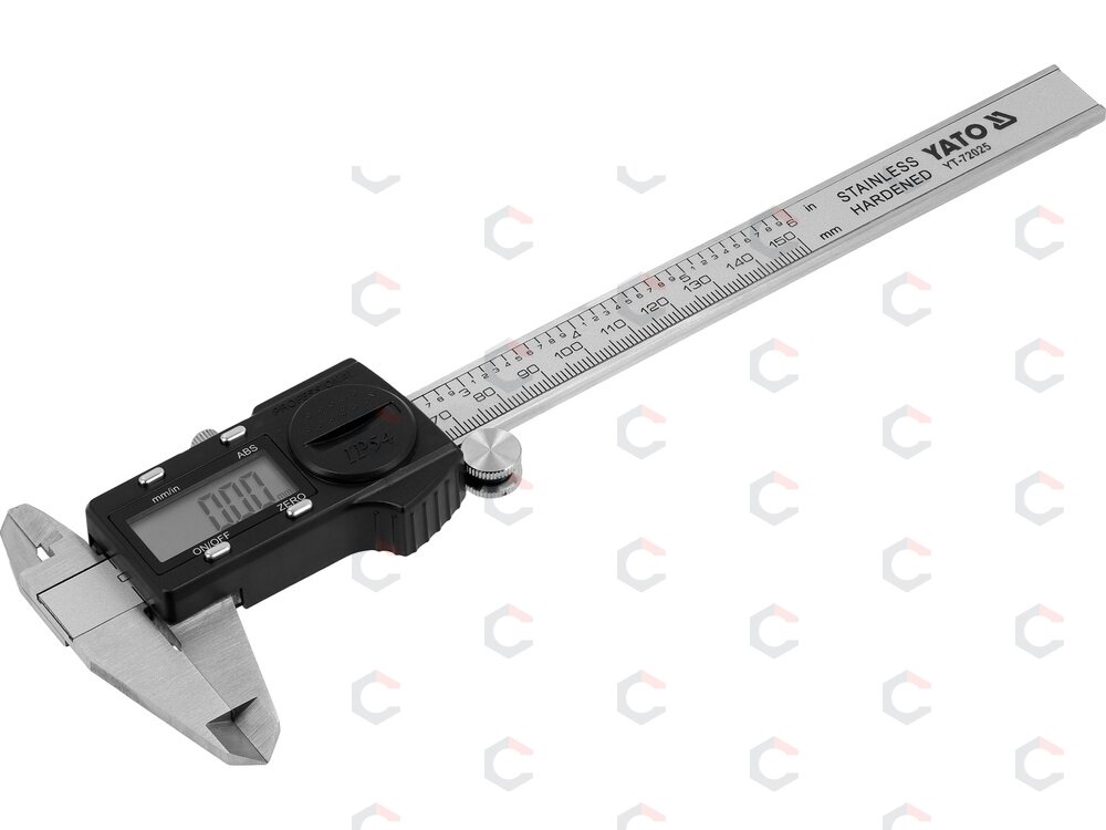 Vandeniui atsparus elektroninis slankmatis | 0–150 mm | 2,4 colio ekranas (YT-72025) 1 Vandeniui atsparus elektroninis slankmatis | 0–150 mm | 2,4 colio ekranas (YT-72025) 1
