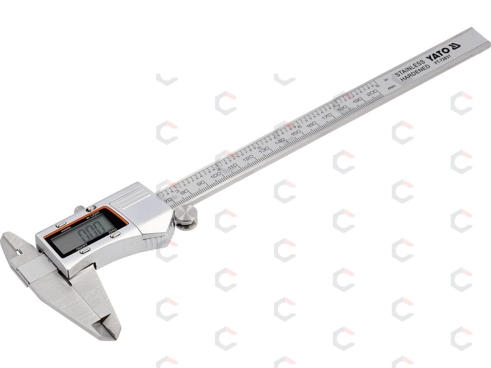 Elektroninis slankmatis su apšviestu 2,4 colio ekranu | 0–200 mm (YT-72031) 1
