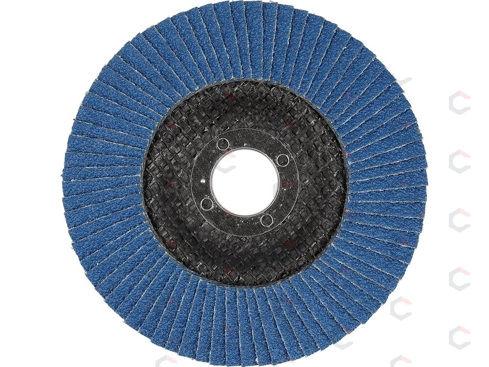 Cirkonio lapelinis šlifavimo diskas | P40 | 125 x 22 mm (YT-833005) 1 Cirkonio lapelinis šlifavimo diskas | P40 | 125 x 22 mm (YT-833005) 1