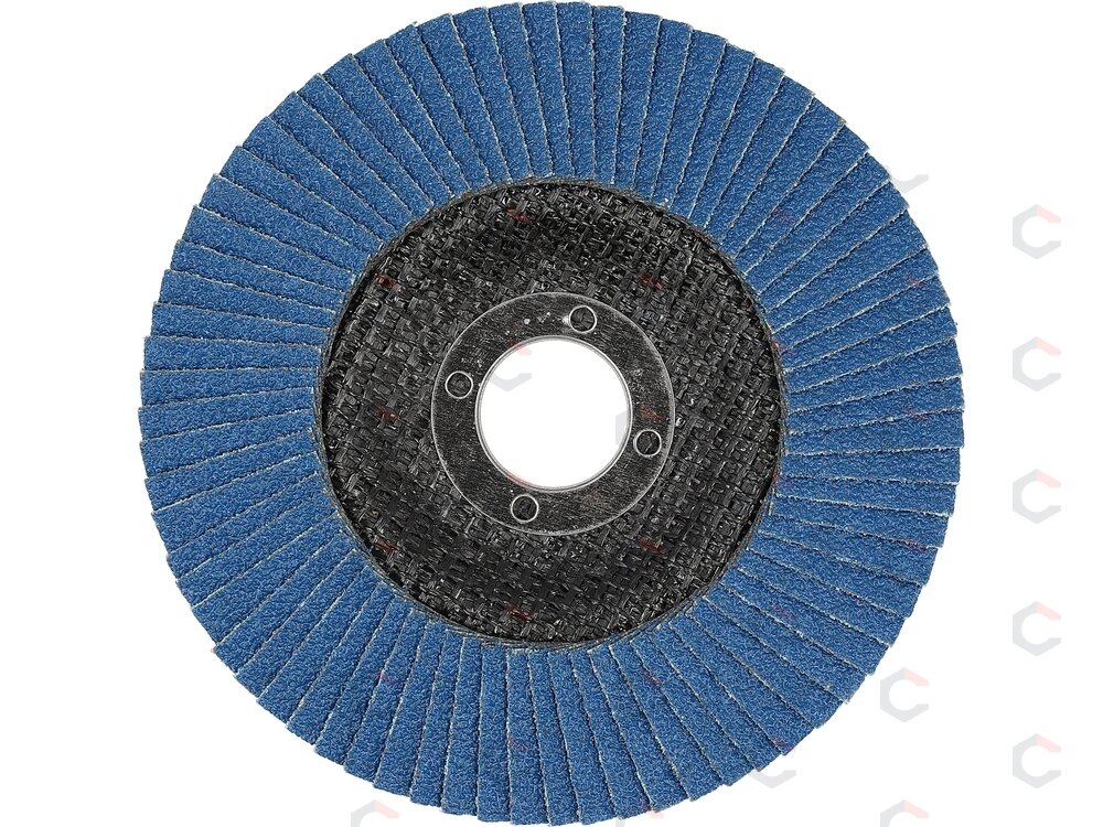 Cirkonio lapelinis šlifavimo diskas | P60 | 125 x 22 mm (YT-833006) 1 Cirkonio lapelinis šlifavimo diskas | P60 | 125 x 22 mm (YT-833006) 1
