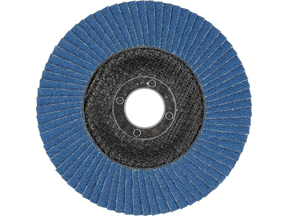 Cirkonio korundo lapelinių šlifavimo diskų rinkinys P60, 125 × 22 mm, 10 vnt. YATO (YT-833001) 2