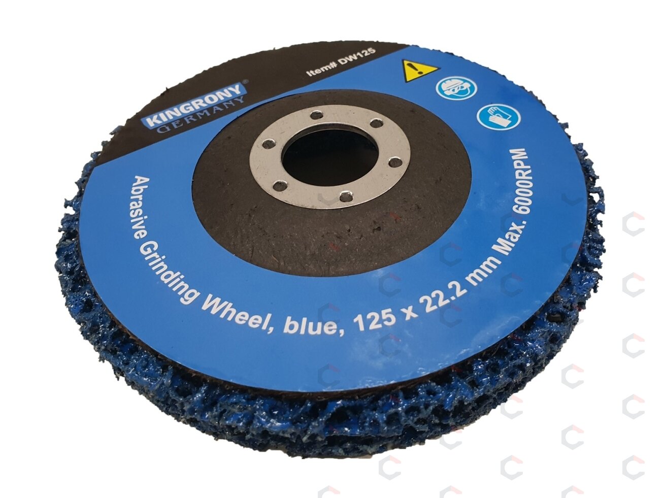 Zirkoninis šlifavimo diskas su abrazyvine medžiaga | mėlynas | 125x22.2 mm (DW125) 1 Zirkoninis šlifavimo diskas su abrazyvine medžiaga | mėlynas | 125x22.2 mm (DW125) 1