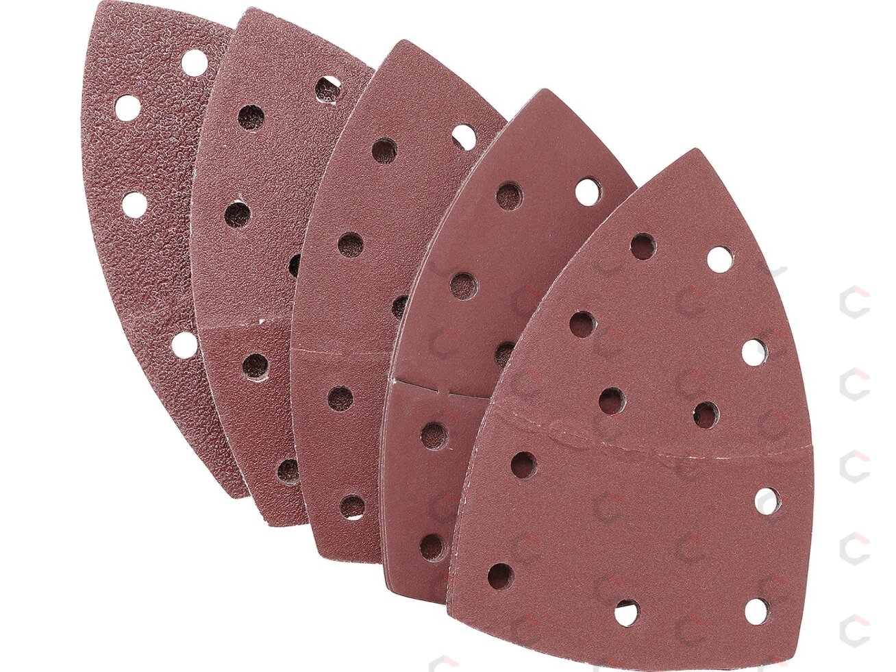 Šlifavimo lapeliai daugiafunkciniam šlifuokliui | 145 x 100 mm | K 40-400 | 25 vnt. (80819) 3 Šlifavimo lapeliai daugiafunkciniam šlifuokliui | 145 x 100 mm | K 40-400 | 25 vnt. (80819) 3