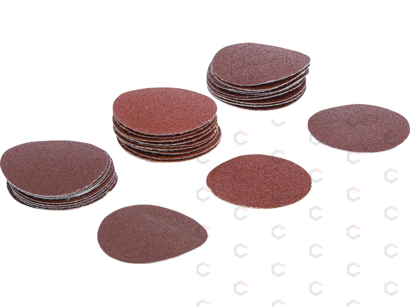 Šlifavimo padai / šlifavimo rinkinys | Ø 50 mm | K 60 - 80 - 120 | 30 vnt. (70194) Šlifavimo padai / šlifavimo rinkinys | Ø 50 mm | K 60 - 80 - 120 | 30 vnt. (70194)