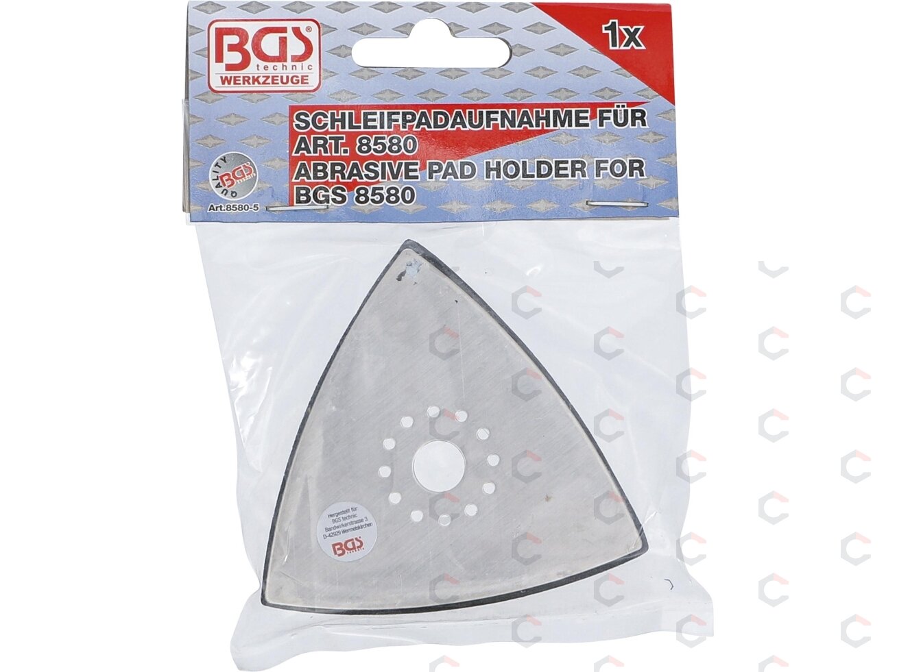 Šlifavimo pagalvėlės laikiklis BGS 8580 (8580-5) 2 Šlifavimo pagalvėlės laikiklis BGS 8580 (8580-5) 2